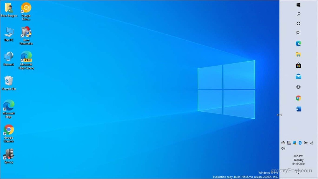 Kako premjestiti programsku traku u sustavu Windows 10