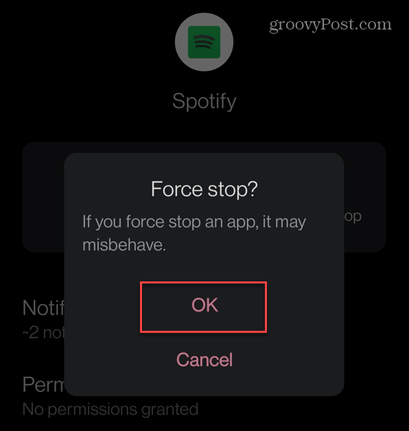 Nabavite Spotify na zaključanom zaslonu Androida