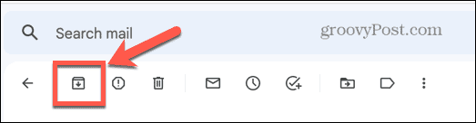 gmail ikona arhive