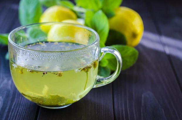 zeleni čaj lijek mineralne vode limun