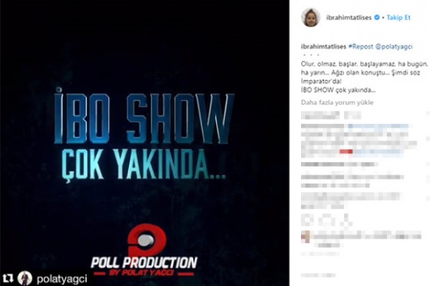 İbrahim Tatlıses vraća se na ekrane s "İbo Show"!