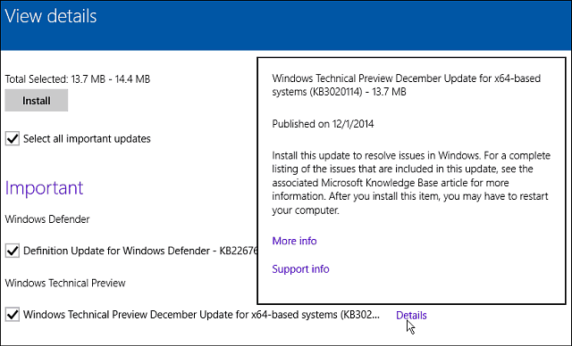 Ažuriranje sustava Windows 10 prosinca