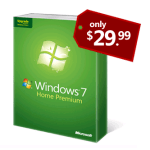 Logotip za popust na faksu Windows 7