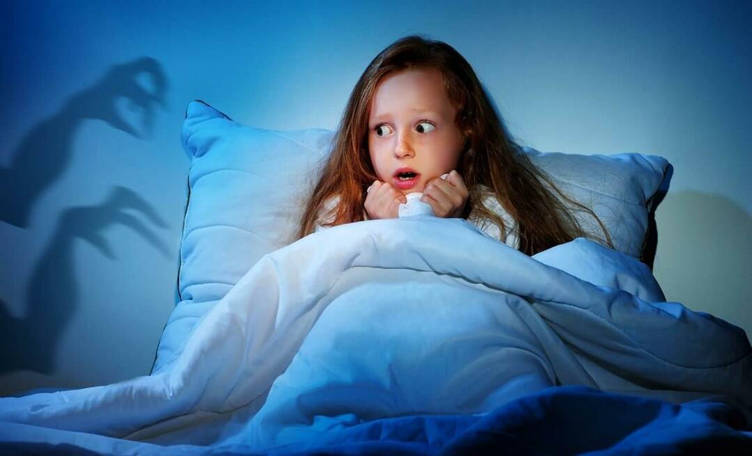 Kako pristupiti djeci s noćnim strahovima? Koji su uzroci noćnog straha?