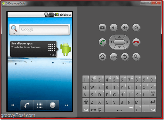Virtualni Android telefon