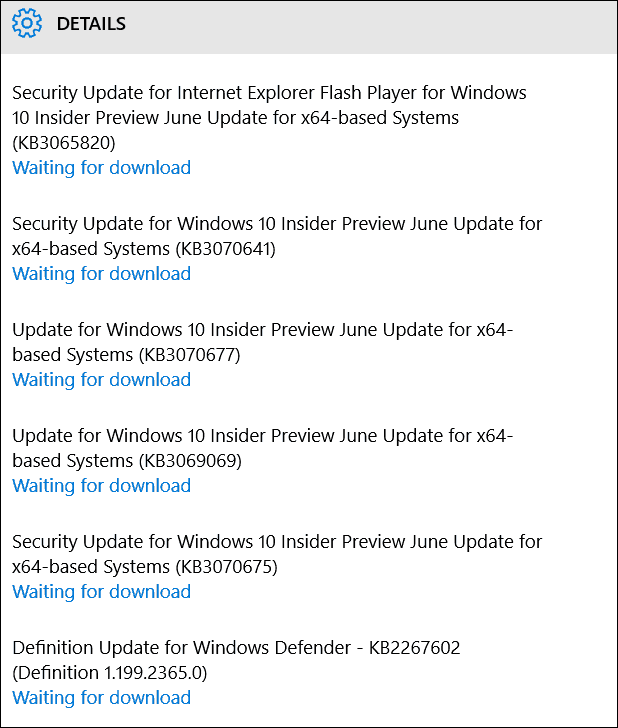 Popravci sigurnosti i programske pogreške za Windows 10 Build 10130 dostupni su danas