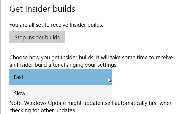 Instalacije sustava Windows 10 Insider