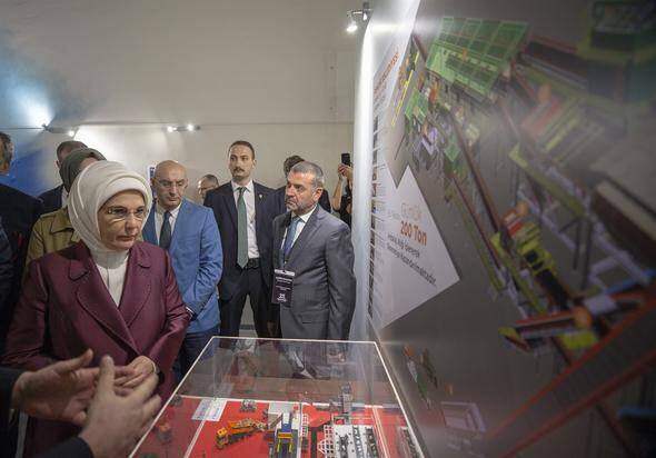 Prva dama Erdoğan na otvaranju projekta transformacije u Kentparku!