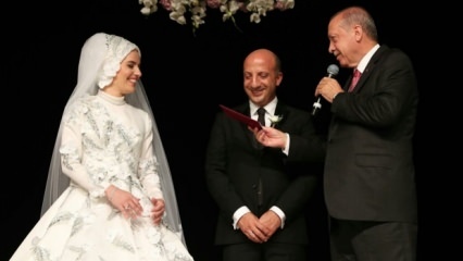 Zamjenik predsjednika Erdoğan, Ali İhsan Arslan, bio je svjedokom braka