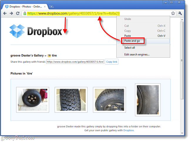 Kako koristiti Dropbox kao galeriju dijeljenja fotografija