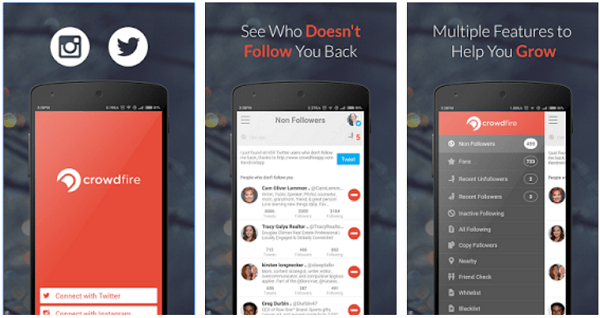 Crowdfire vam pomaže objavljivati ​​na Twitteru i Instagramu, upravljati sljedbenicima i još mnogo toga.