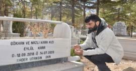 Žrtva potresa Gökhan Kara slomila je srca! Ožalošćeni otac nije mogao napustiti kćerin grob