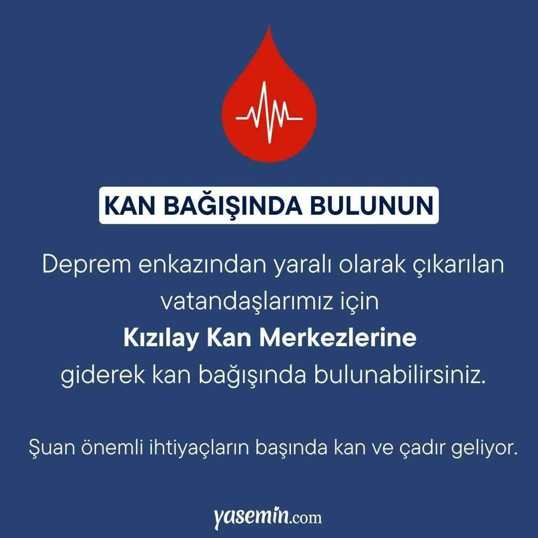 Ne zaboravite dati krv za žrtve potresa