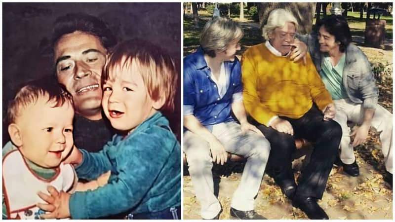 Cüneyt Arkın je s djecom podijelio fotografije snimljene prije 40 godina