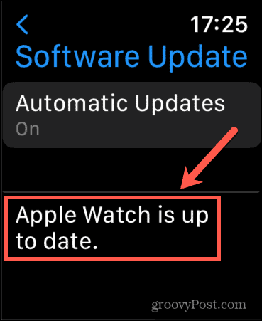 Apple Watch ažuriran