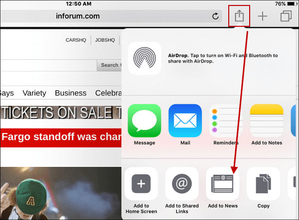 IOS Apple News App: Dodajte RSS sažetke web stranica koje stvarno želite