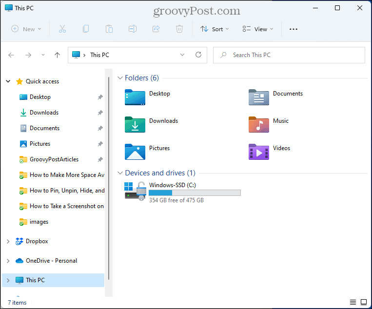 File Explorer otvoren za Moje računalo umjesto brzog pristupa