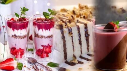 Dobiva li mliječno slatki desert kilograme? Koliko kalorija su lagani deserti? Fit receptu za mliječni desert
