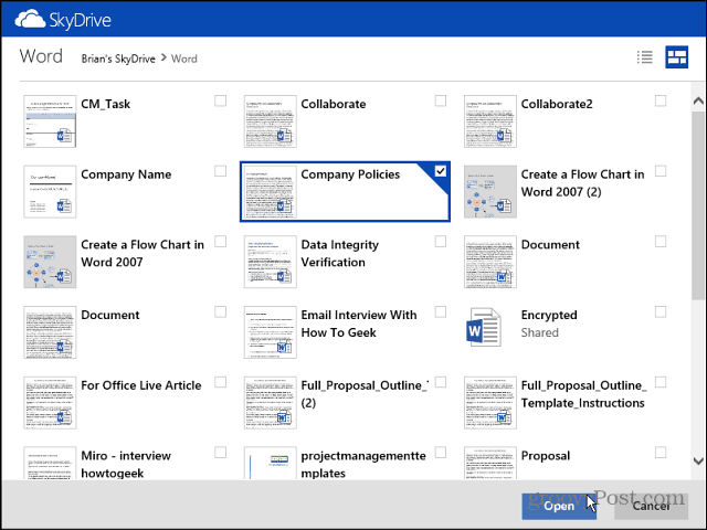 Kako dijeliti datoteke s SkyDrive-a u Outlook.com