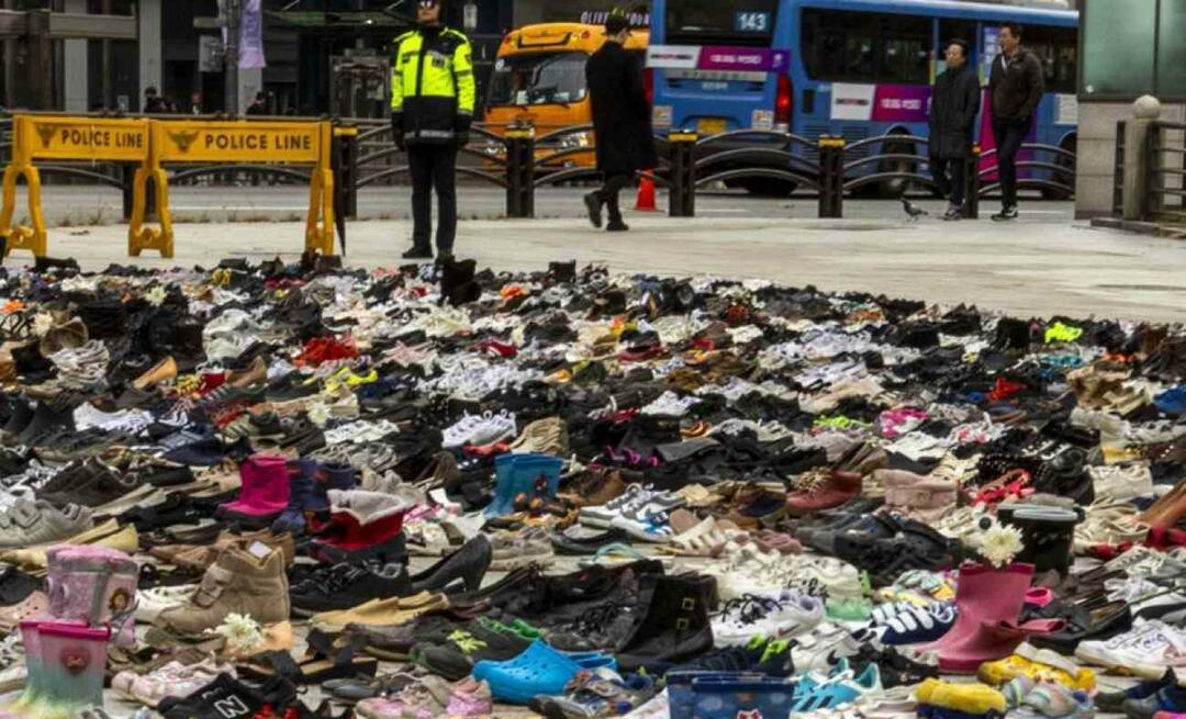 Lekcija humanosti iz Južne Koreje! Poredali su stotine cipela na trgovima za Palestinu