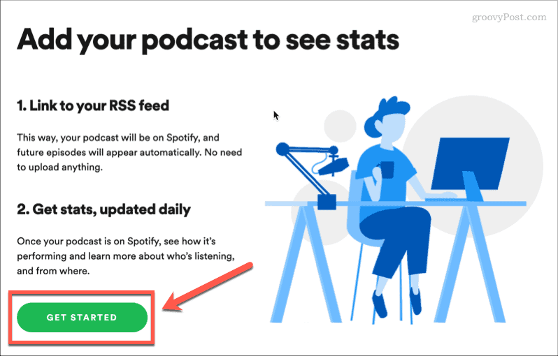 počnite stvarati podcast u spotifyju
