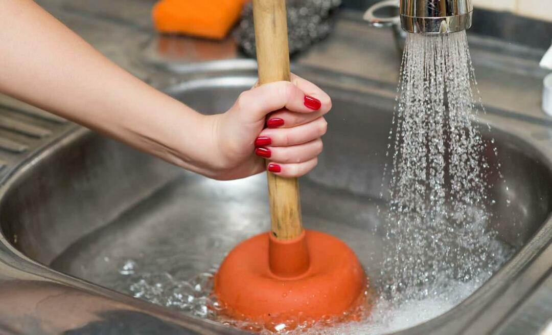 Kako odčepiti začepljen sudoper? Prirodni način za odčepljenje začepljenog sudopera! Najučinkovitiji način otvaranja sudopera