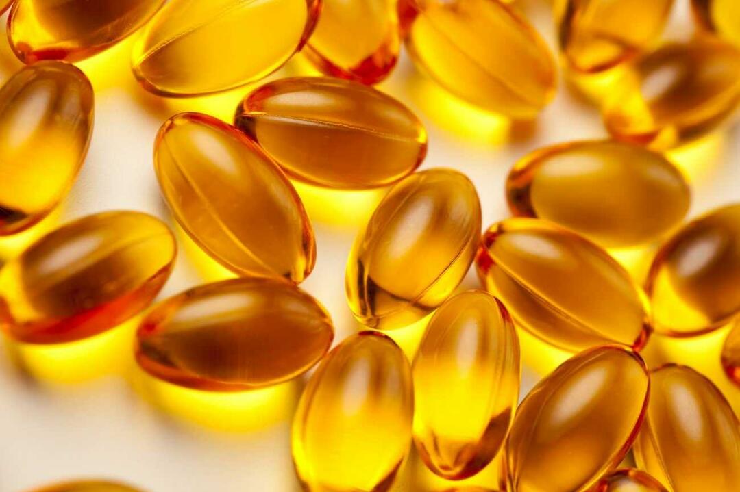Vitamin E se također može suplementirati u obliku tableta.