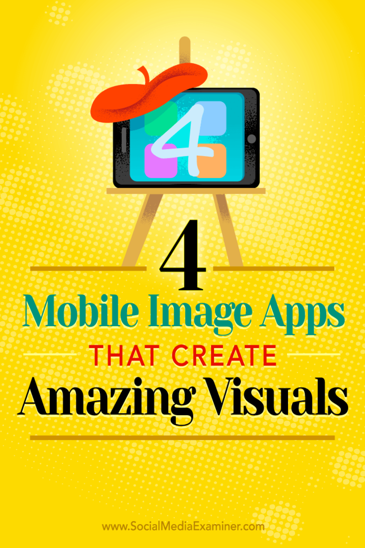 4 aplikacije za mobilne slike koje stvaraju nevjerojatne vizualne prikaze: Ispitivač društvenih medija