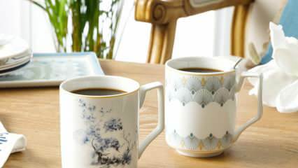 Dvostruka šalica kave iz engleskog Doma! Engleski domaći šoljice za kavu 2020