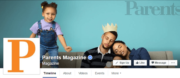 facebook naslovnica fotografija roditelji magazin
