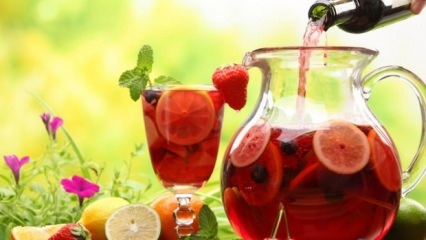 Recept hladnog čaja od crvenog voća