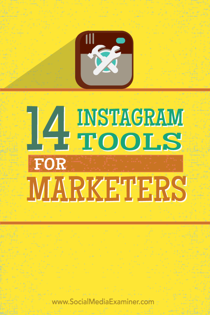 14 Instagram alata za marketinške stručnjake: Ispitivač društvenih medija