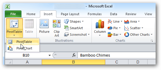Kako stvoriti okretne tablice u programu Microsoft Excel