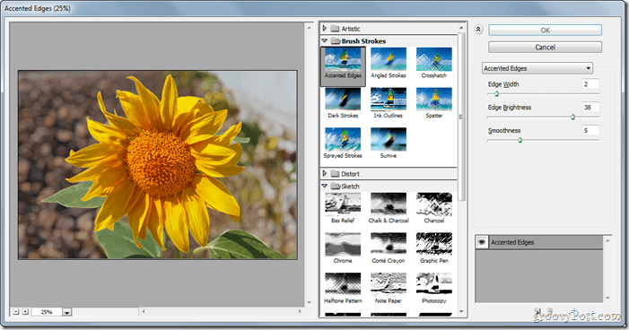 GroovyPost podučava Photoshop: Osnove filtera, uključujući Liquify