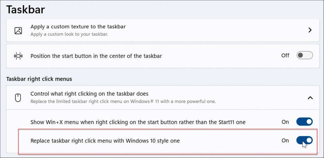 desnim klikom na programsku traku poboljšajte izbornik Start u sustavu Windows 11 i programsku traku pomoću start11