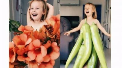 Od voća i povrća napravila je odjeću za svoju kćer!