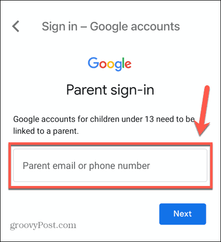 gmail dječji račun e-pošte