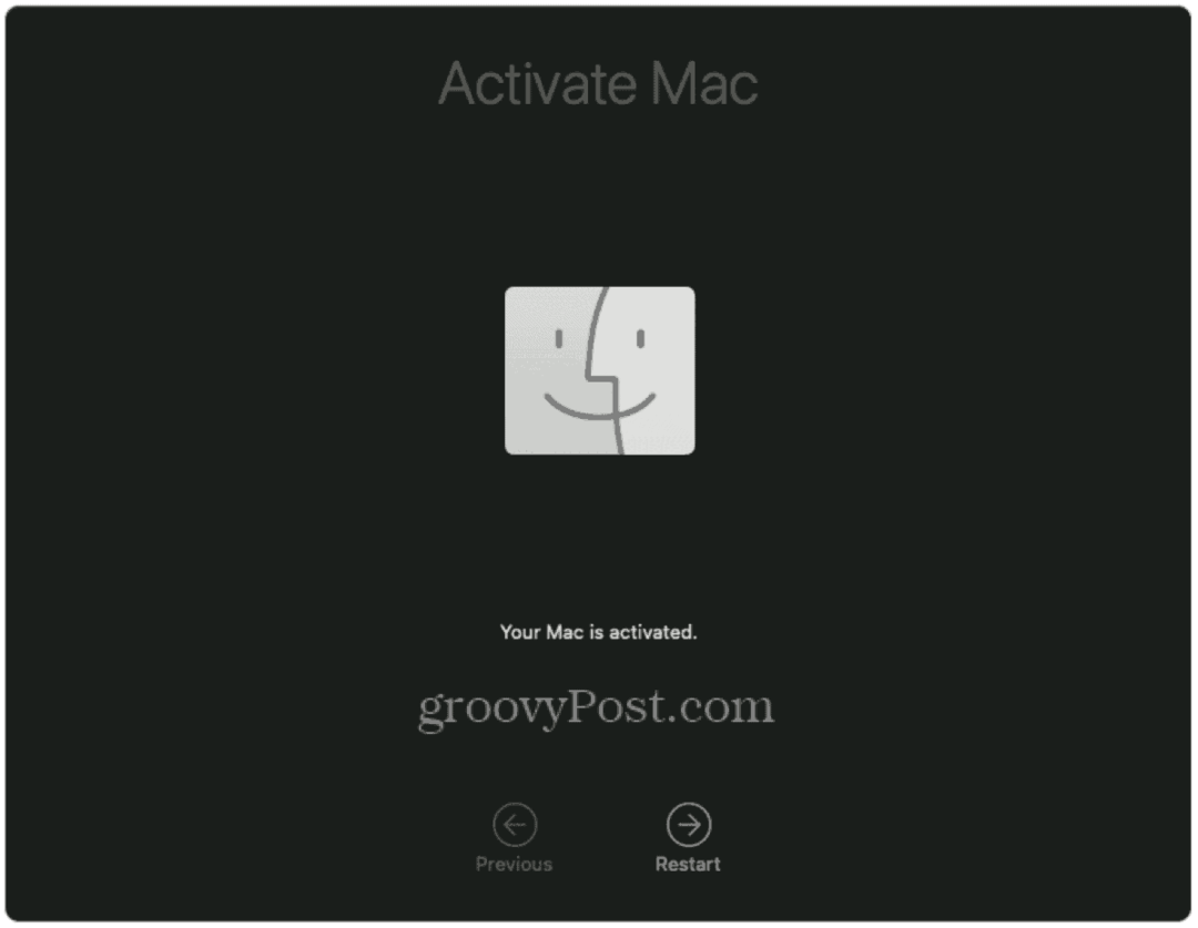 Čista instalirajte macOS Monterey aktivirajte Mac