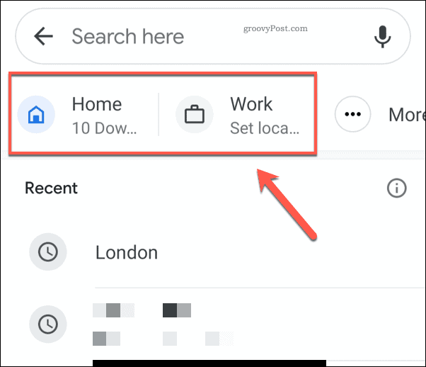 Ikone adresa za kuće i posao na Google kartama
