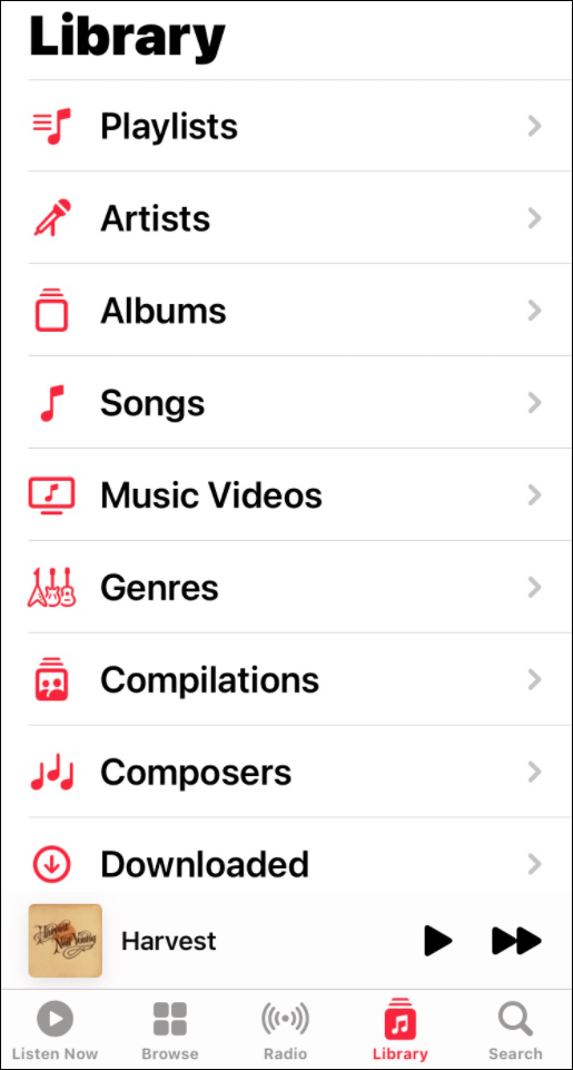 knjižnica dodajte vlastitu glazbu u Apple glazbu