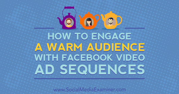 Kako privući toplu publiku pomoću sekvenci videooglasa na Facebooku, Serena Ryan, ispitivač društvenih mreža.