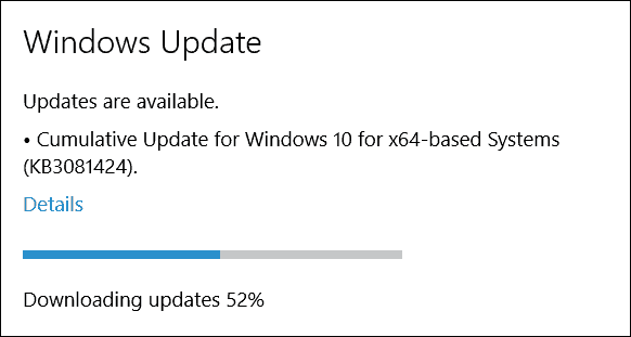 Microsoft izdao kumulativno ažuriranje za Windows 10 (KB3081424)