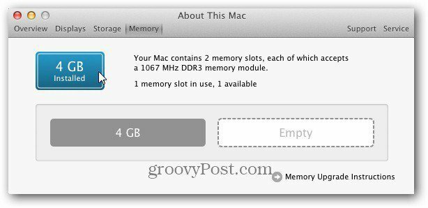 o Macu 4 GB