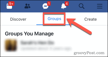 Facebook aplikacija upravlja grupama