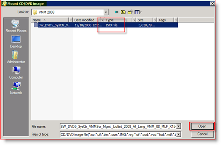 MagicISO brzi ISO u virtualnom pogonu za Windows Server 2008