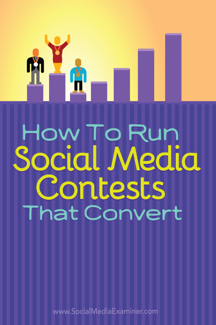 Kako stvoriti natječaje koji se pretvaraju u društvene medije: Ispitivač društvenih medija