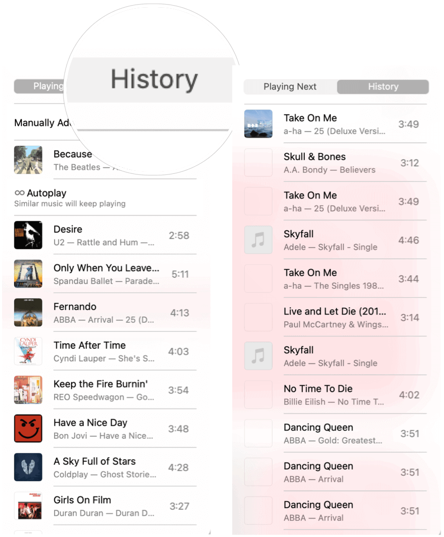 Povijest Apple glazbe
