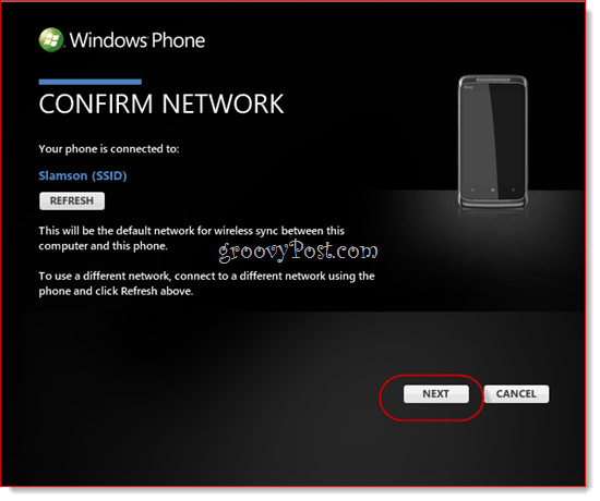 Windows Phone 7 Wireless Sync sa Zuneom