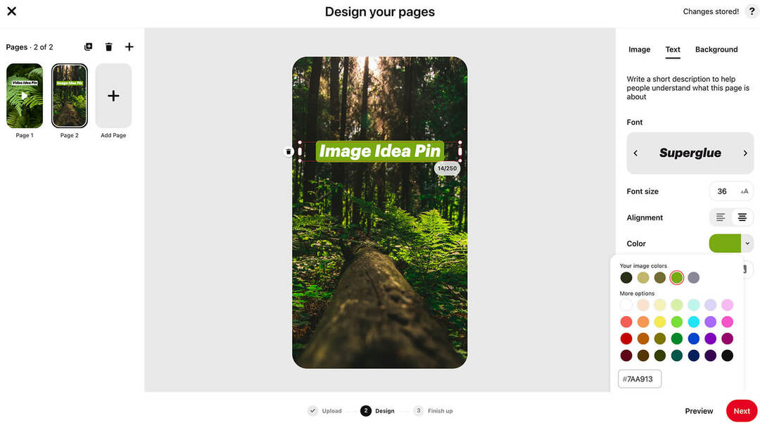kako-stvoriti-ideju-pins-on-desktop-add-more-pages-color-options-step-11