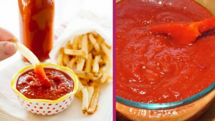 Kako napraviti najlakši kečap? Trikovi izrade kečapa! Izrada kečapa